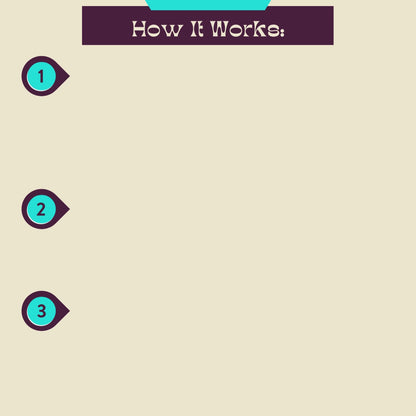 Starburst *Blank* Weekly Habit Tracker - Choose Your Color (Printable)